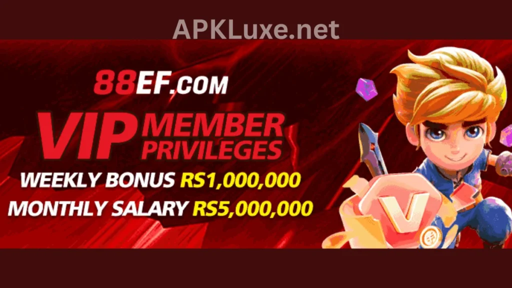 88EF Game App VIP member bonuses of game for new users
