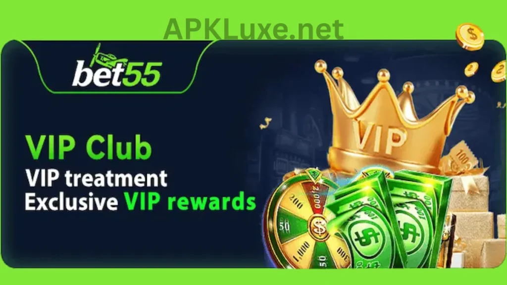 Bet55 Game APK VIP member bonuses of game