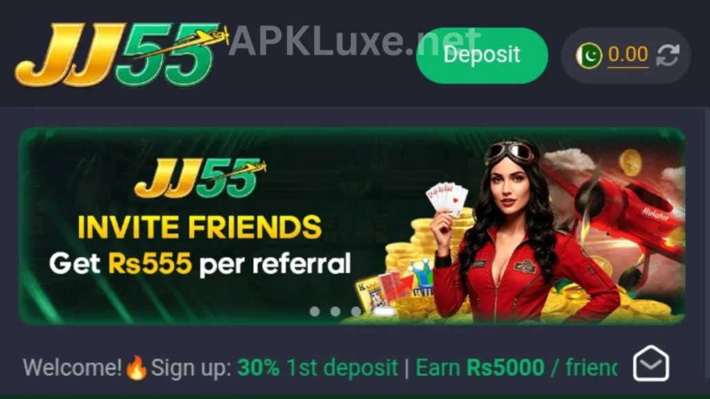 JJ55 Game APK invitational bonuses of game