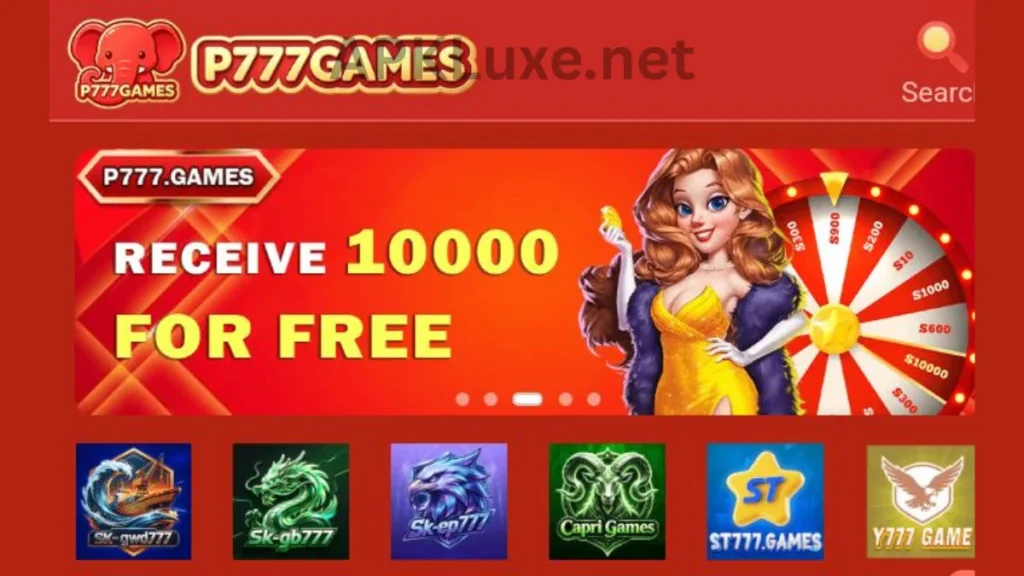 P777 Game App lucky wheel bonuses of game