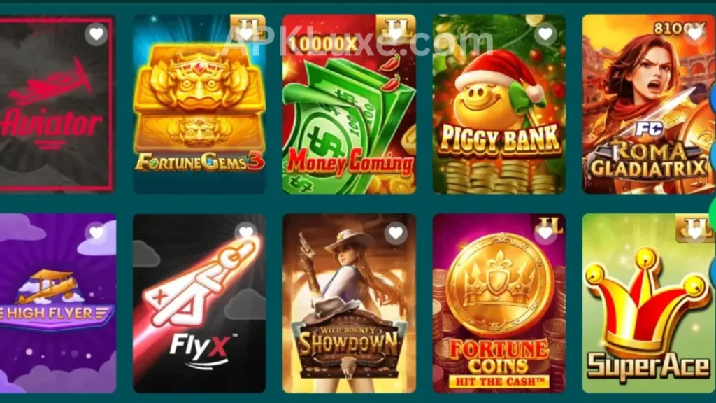 666EP Game App internal interface and jackpot winning games