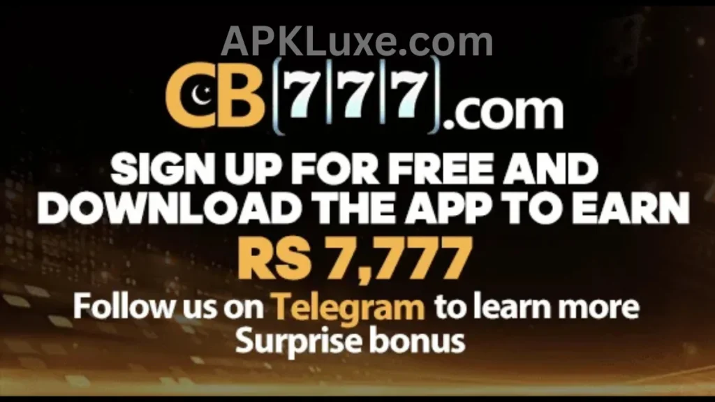 CB777 Game APK app download and signup bonuses of game