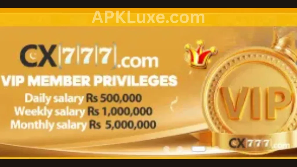 CX777 Game app VIP member bonuses of game
